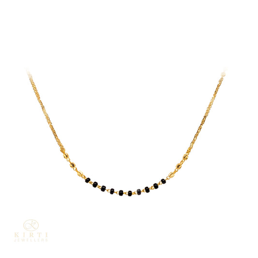 18 ct Gold 10 Bead Mangalsutra